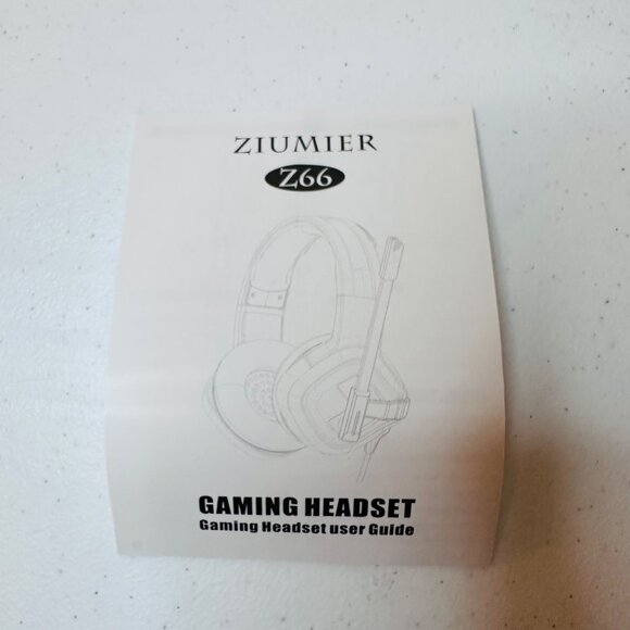 Ziumier Pro Gaming Headset Z66 With RGB Lighting & Noise Cancelling Mic - Picture 15 of 15